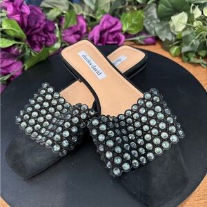 NIB Charles David Black Sparkle Flats
Size 8